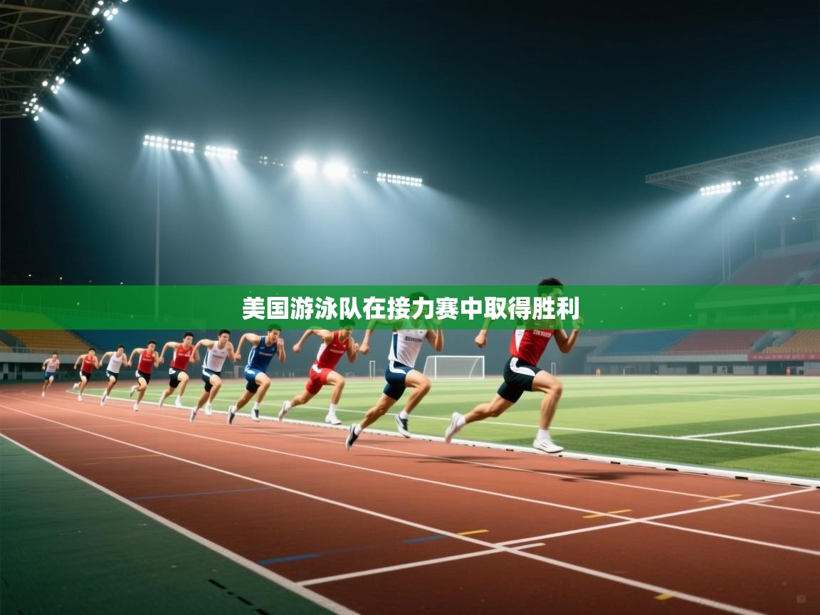 美国游泳队在接力赛中取得胜利  第2张